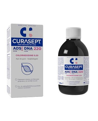 Curasept ADS DNA 220 0,2 Chlorhexidine, Płyn do płukania jamy ustnej, 200 ml zdjęcie
