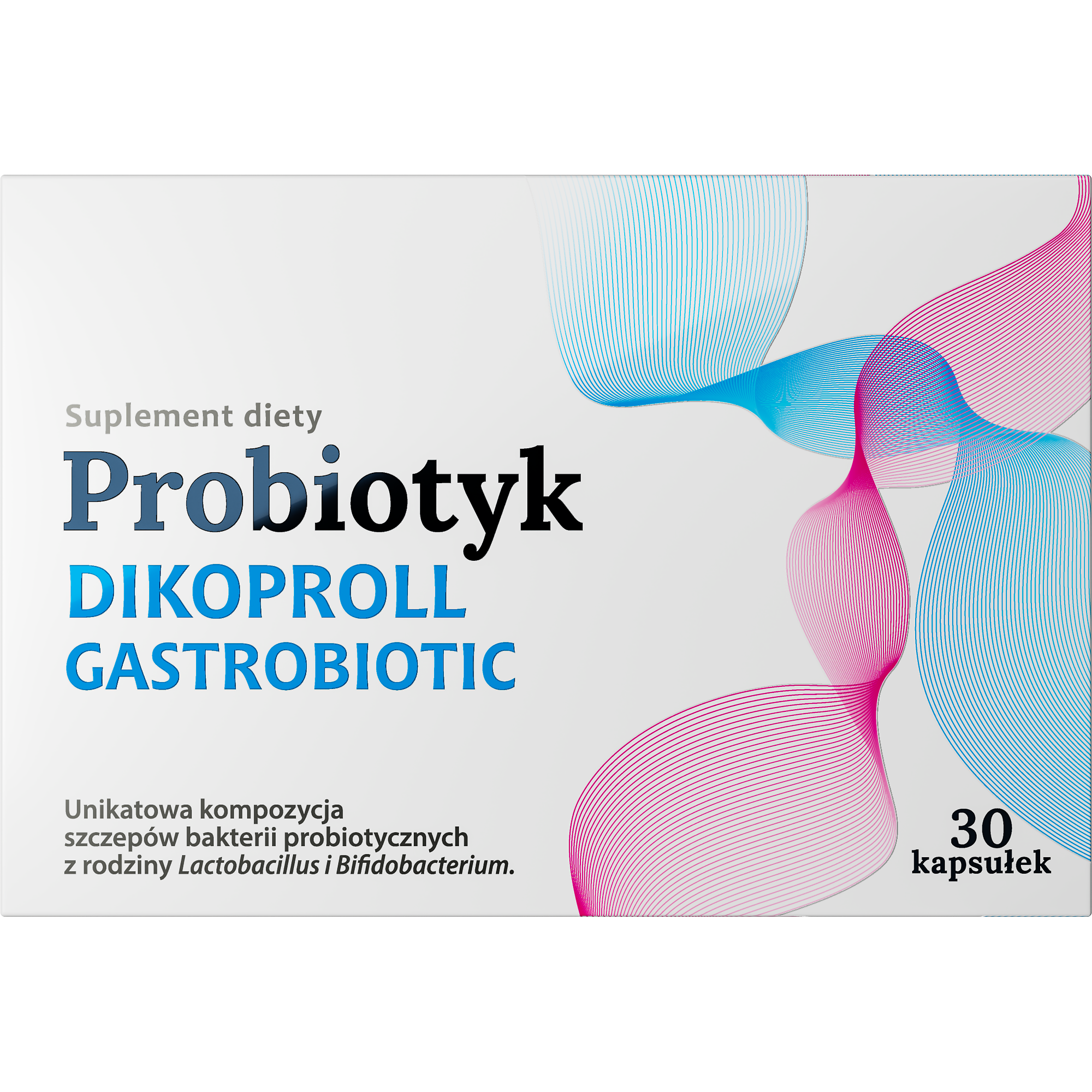 Probiotyk Dikoproll Gastrobiotic, kapsułki, 30 sztuk zdjęcie