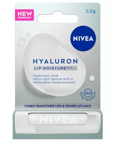 Nivea Hyaluron Lip Moisture Plus nawilżający balsam do ust 5,2 g zdjęcie