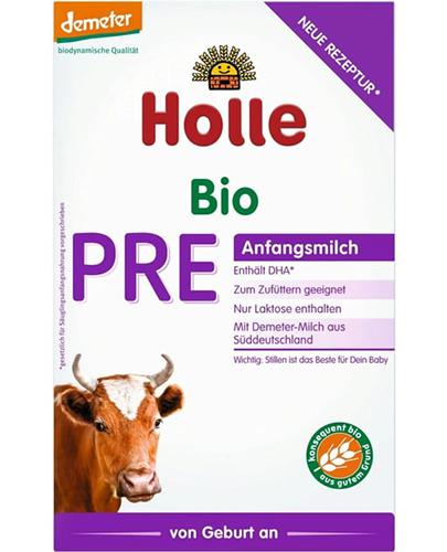 Holle Pre Bio Mleko dla niemowląt od urodzenia, 400 g, cena, opinie, składniki zdjęcie