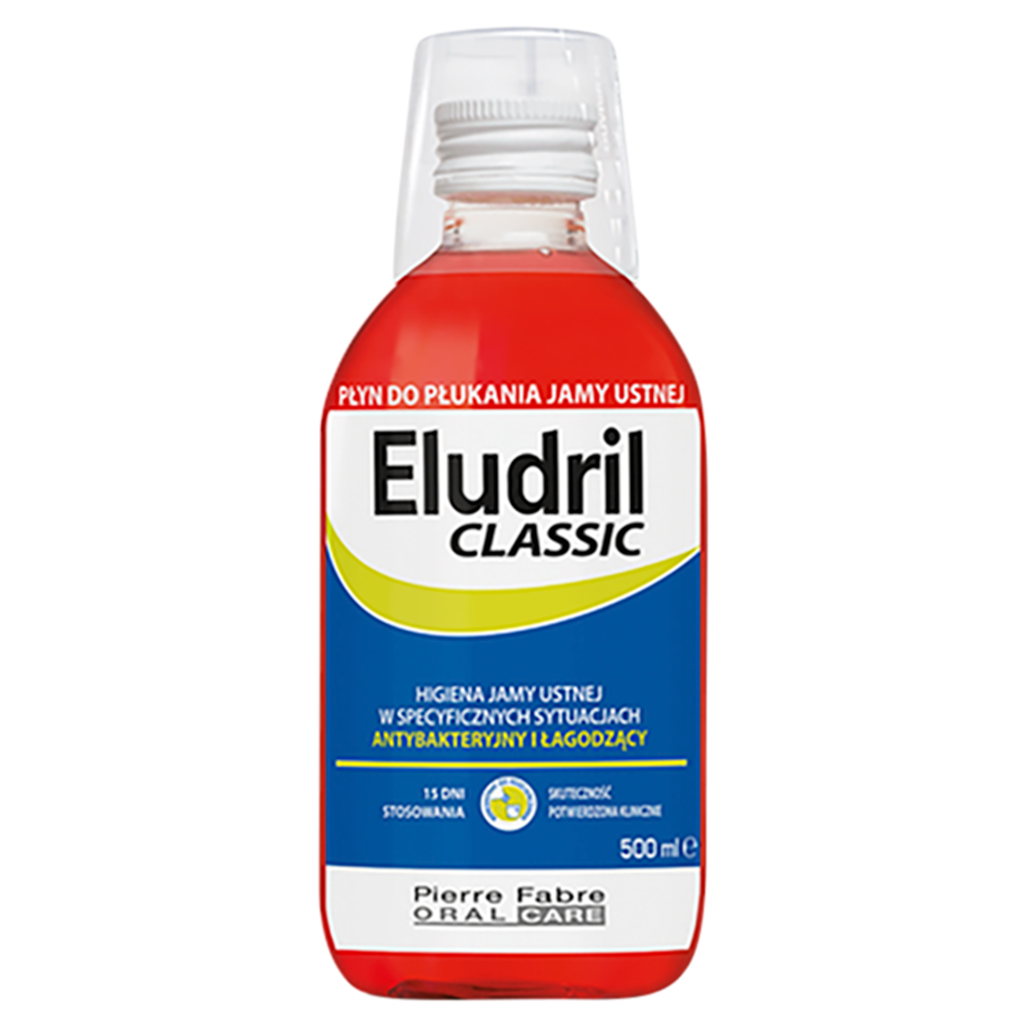 Eludril Classic płyn do płukania jamy ustnej, 500 ml zdjęcie