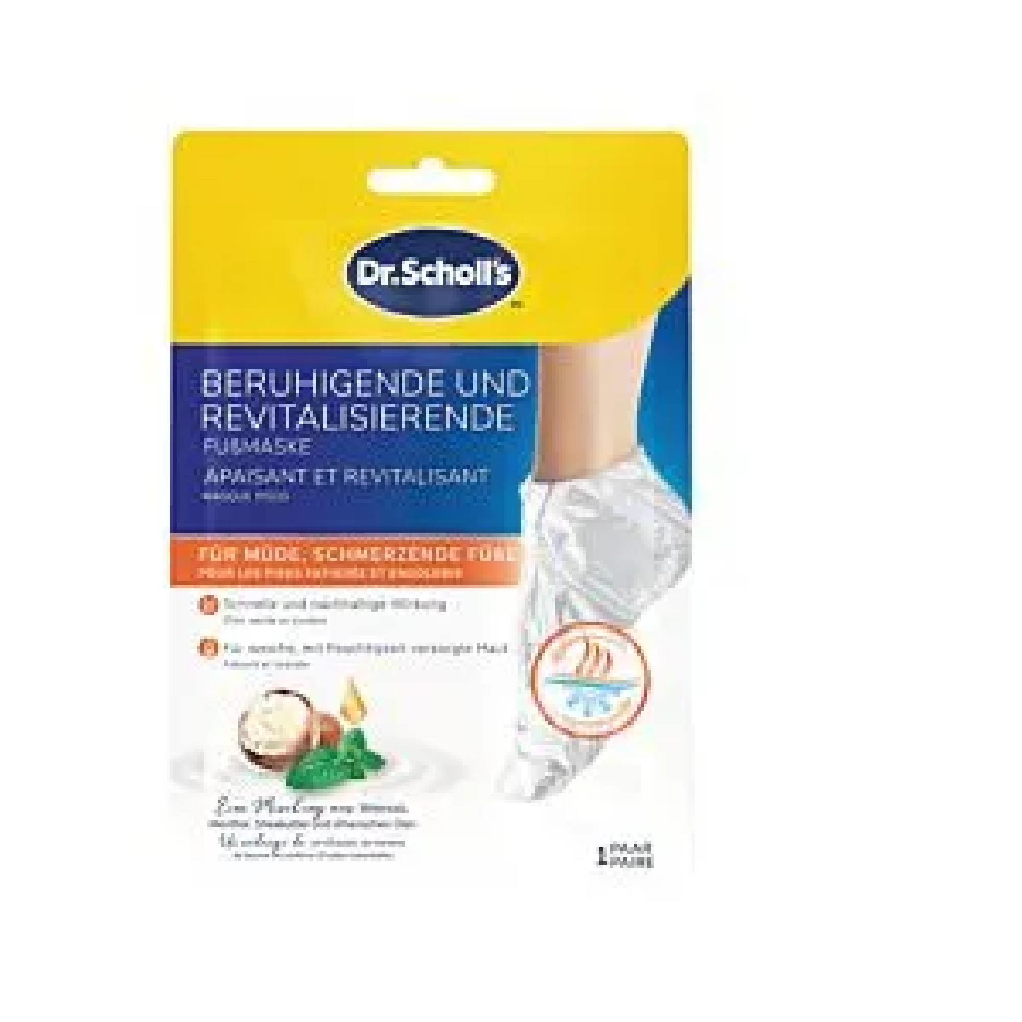 Dr. Scholl's Maska do stóp kojąco-rewitalizująca, 1 para zdjęcie