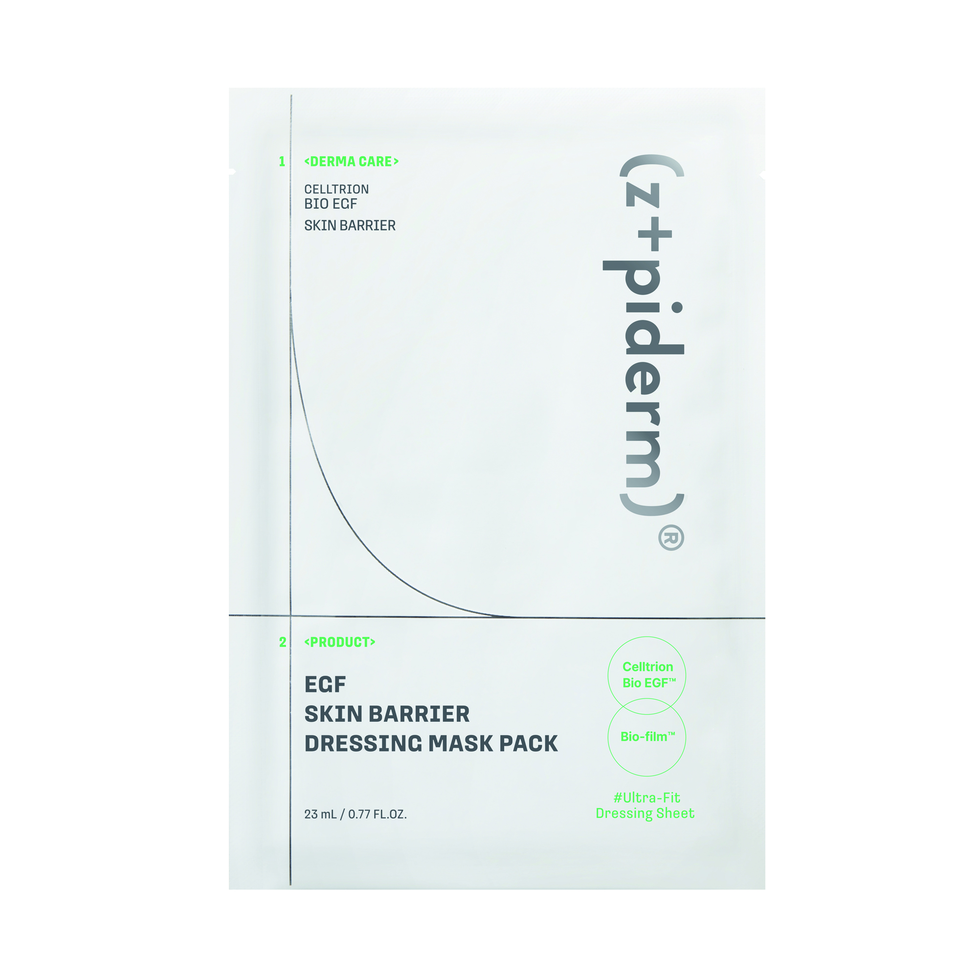 Z+piderm, Maska Ochronna do twarzy z opatrunkiem, 23 ml