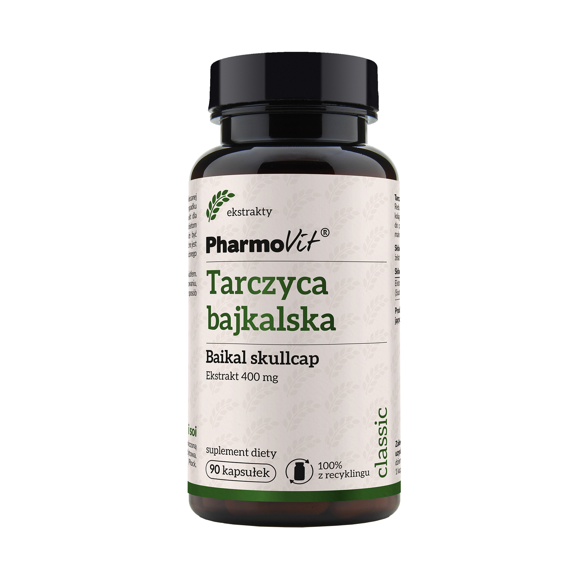 Pharmovit Tarczyca bajkalska, kapsułki, 90 sztuk
