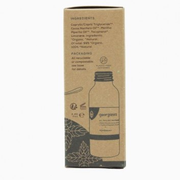 Georganics, Olej do płukania ust, English Peppermint, 100 ml