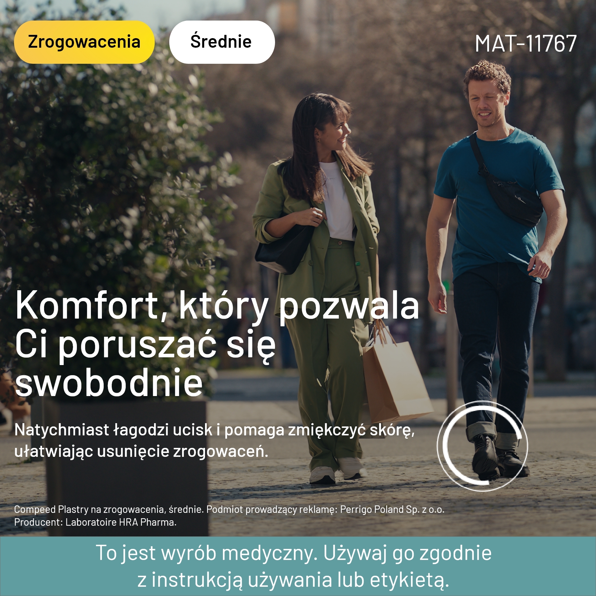 Compeed Plastry na zrogowacenia średnie, 6 sztuk