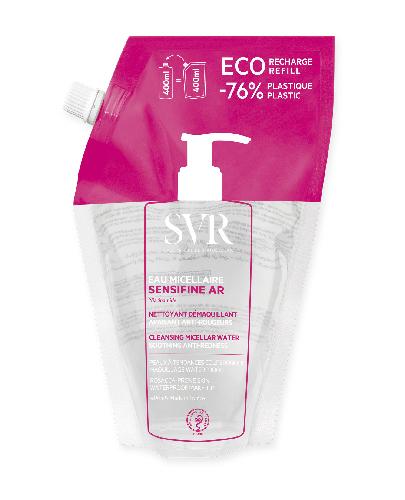 SVR Sensifine Ar Eau Micellaire Refill Kojąca woda micelarna do skóry naczynkowej, 400 ml zdjęcie