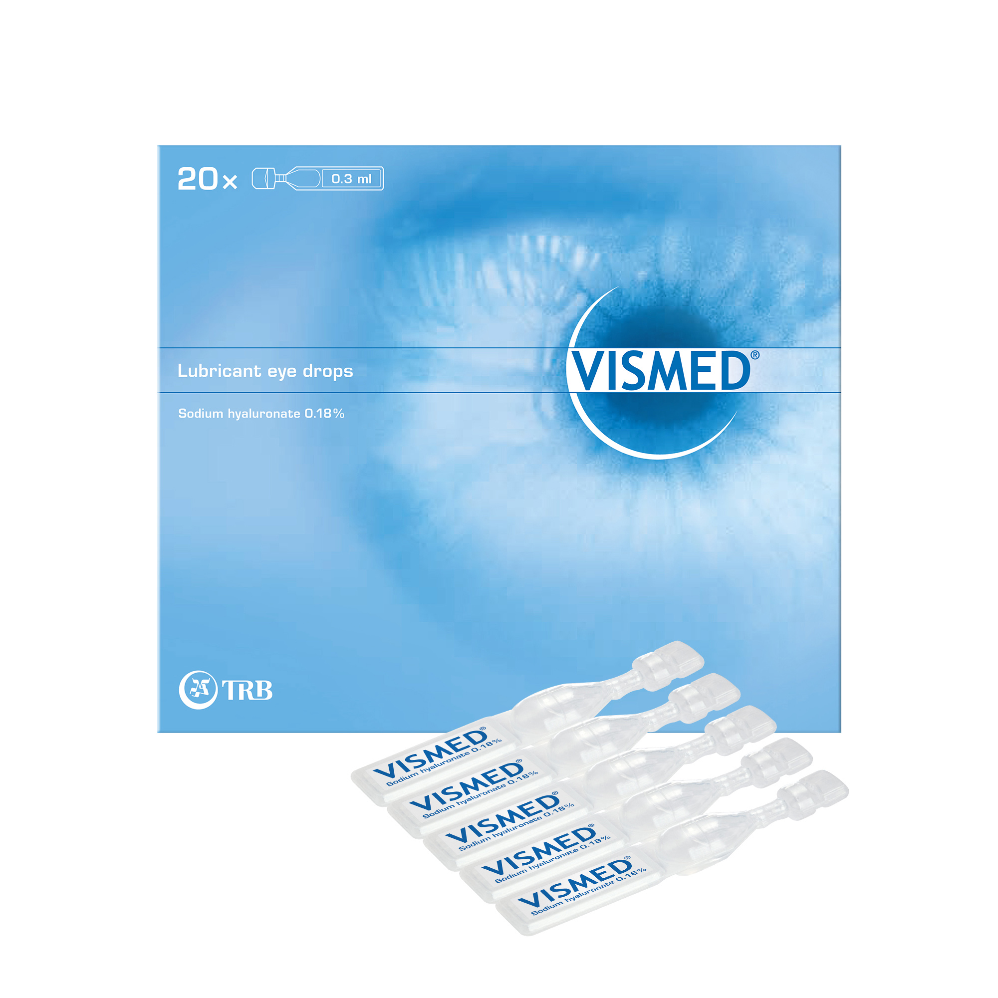 Vismed 0.18% krople do oczu 20 sztuk po 0,3 ml zdjęcie