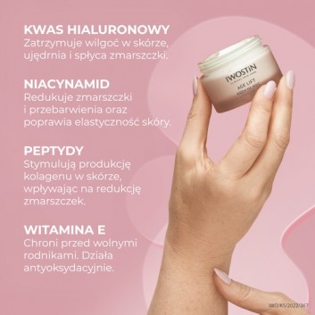 Iwostin Age Lift Krem na noc dla cery mieszanej, 50 ml, cena, opinie, skład