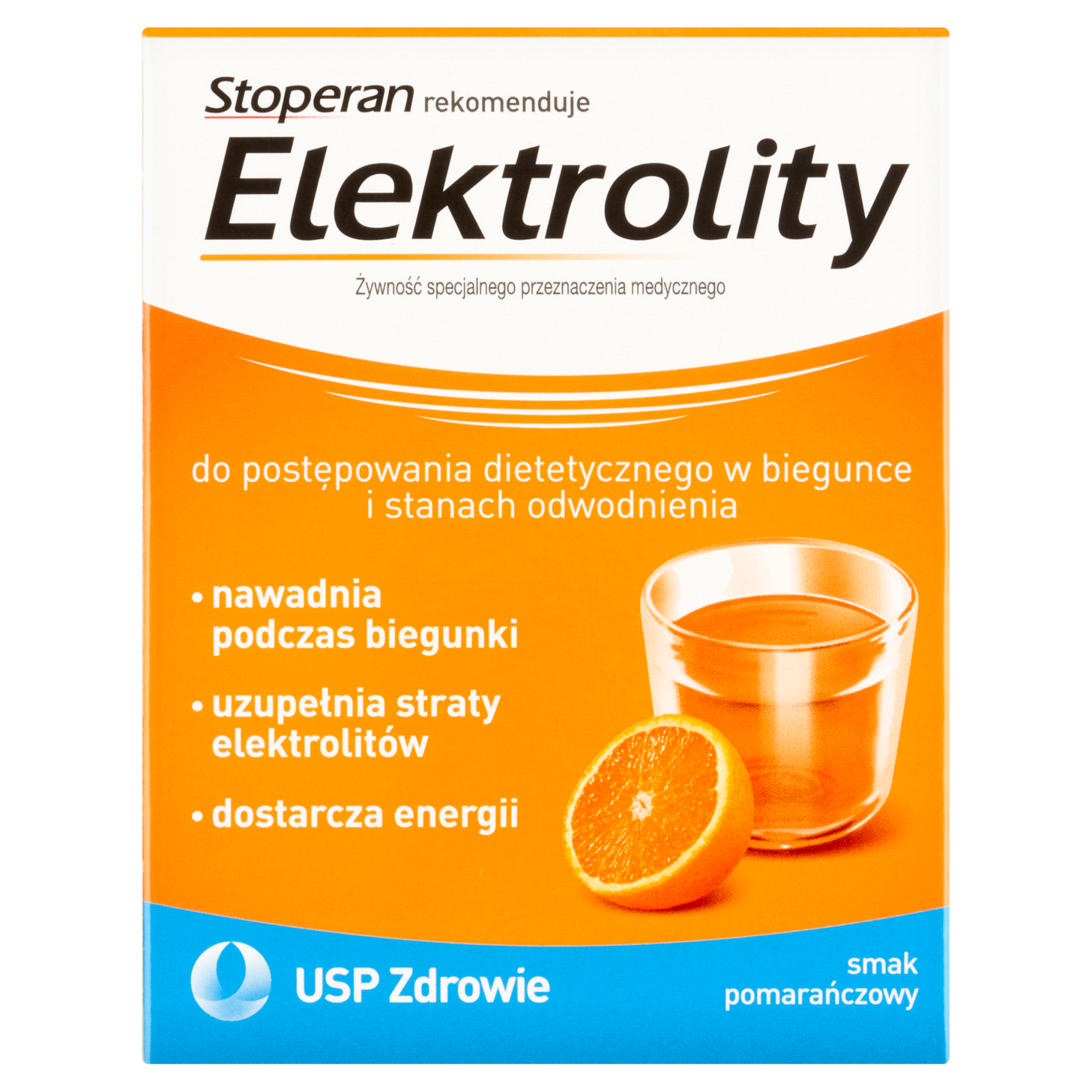 Stoperan Elektrolity smak pomarańczowy 7 saszetek zdjęcie