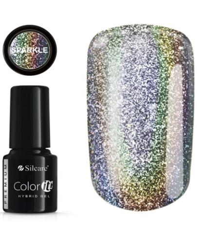 Silcare Color Premium Hybrid Gel Sparkle Holo - 6 g - cena, opinie, wskazania zdjęcie
