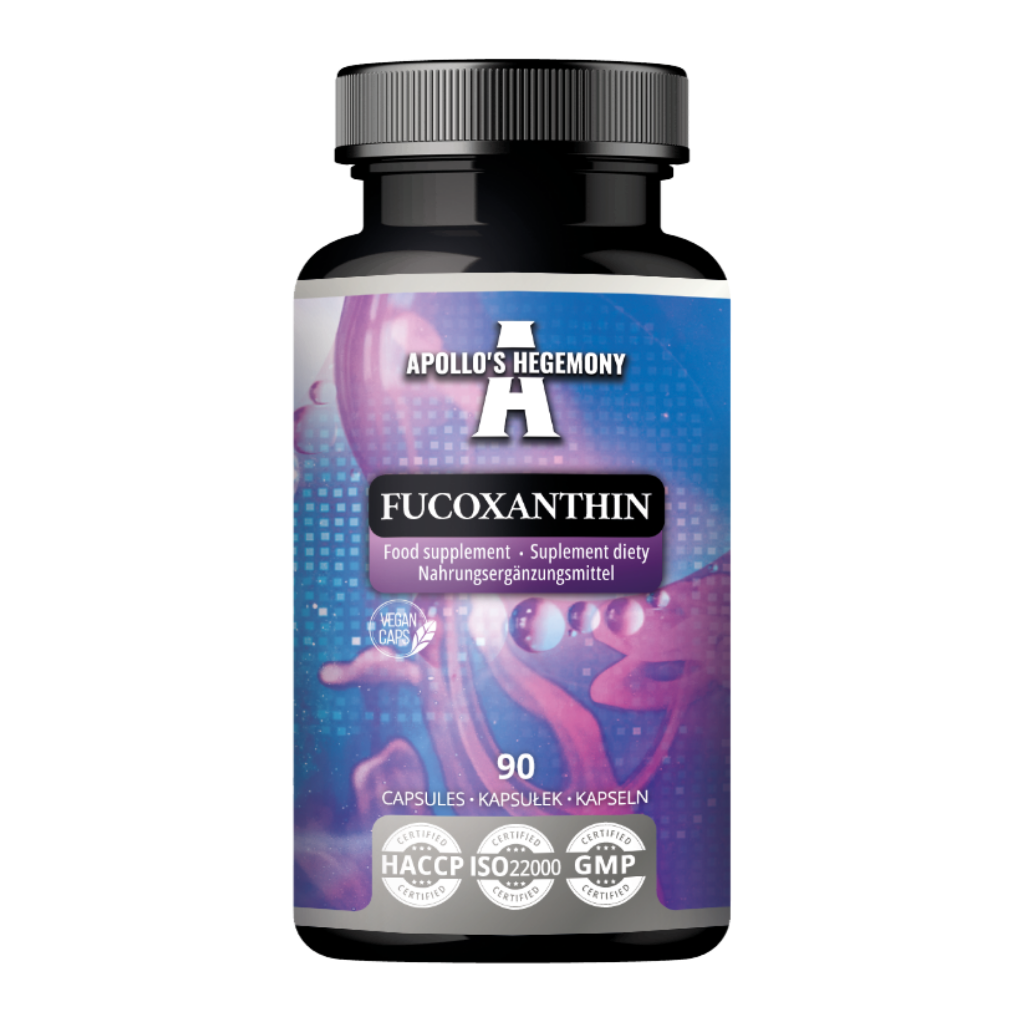 Apollo's Hegemony, Fucoxanthin, kapsułki, 90 sztuk zdjęcie