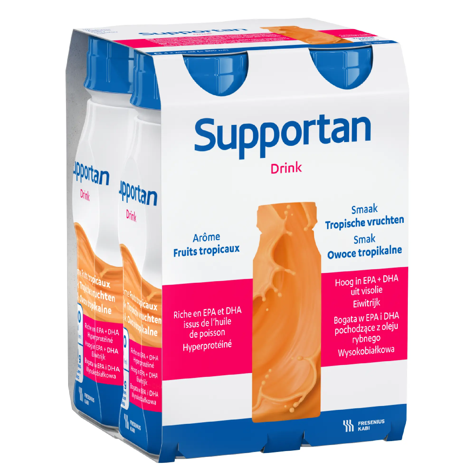 Supportan Drink smak owoce tropikalne 4 x 200 ml zdjęcie
