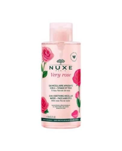 Nuxe Very Rose, Łagodząca woda micelarna 3w1, 750 ml  zdjęcie
