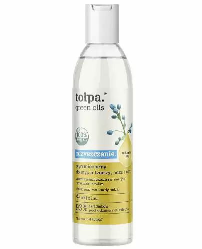 Tołpa Green Oils Oczyszczanie płyn micelarny do mycia twarzy oczu i ust 200 ml zdjęcie