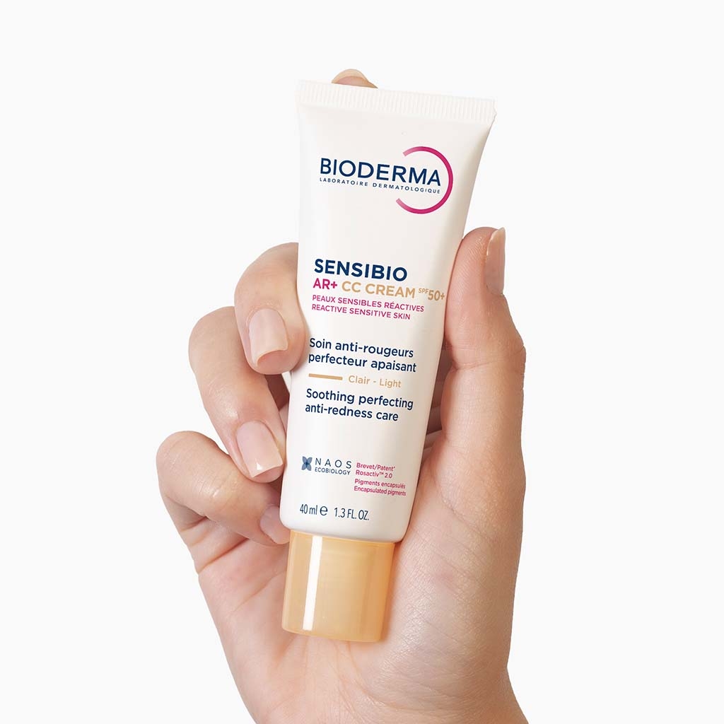 Bioderma Sensibio Ar+ CC, ochronny krem kojący, redukujący zaczerwienienia, 40 ml