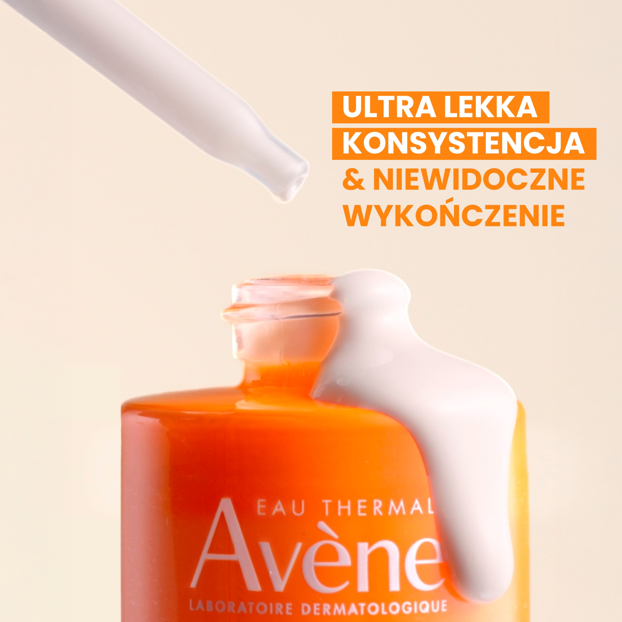 Avene, Bardzo wysoka ochrona Ultra Serum długotrwale nawilżające SPF 50+, 30 ml