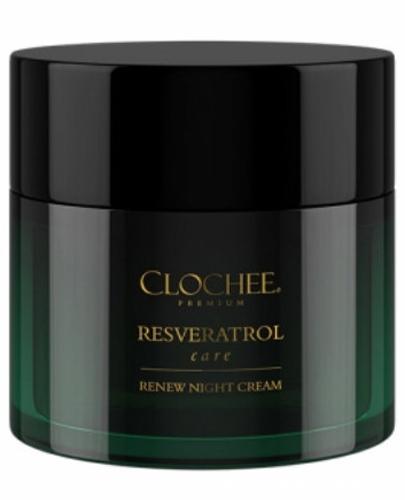 Clochee Resveratrol care Odbudowujący krem na noc, 50 ml, cena, opinie, skład zdjęcie