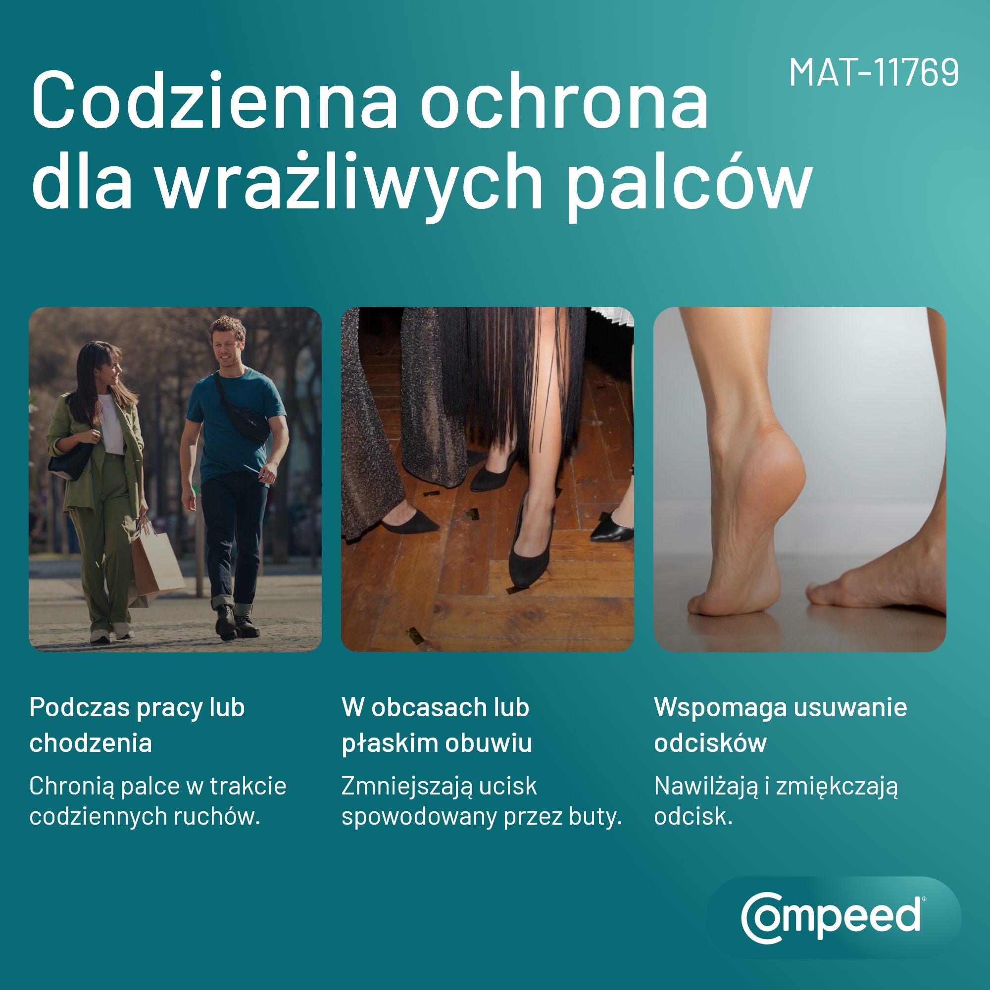 Compeed, Plastry na odciski średnie, 10 sztuk