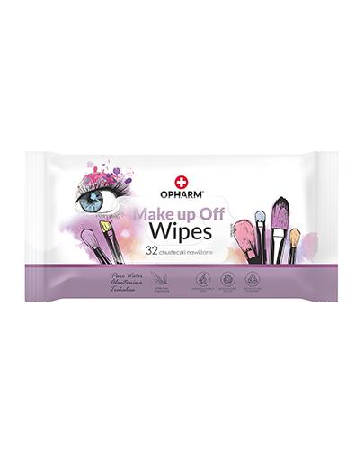 Opharm Make Up Off Wipes, Chusteczki do demakijażu, 32 sztuki zdjęcie