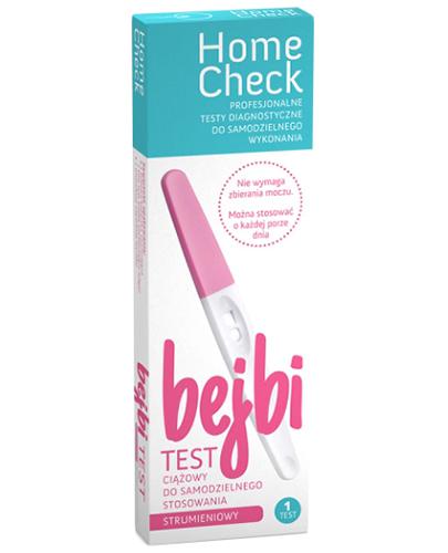 Milapharm Test ciążowy Bejbi strumieniowy, 1 szt., cena, opinie, właściwości zdjęcie