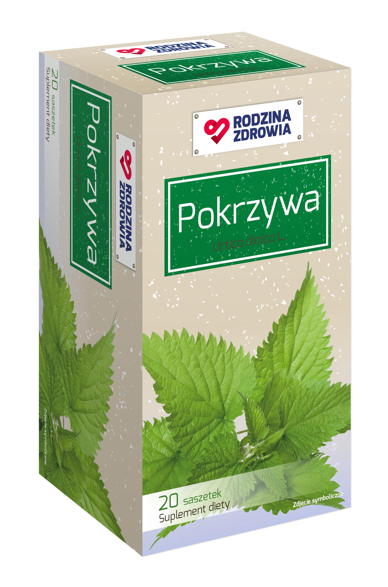Rodzina Zdrowia, Pokrzywa, saszetki, 30 sztuk