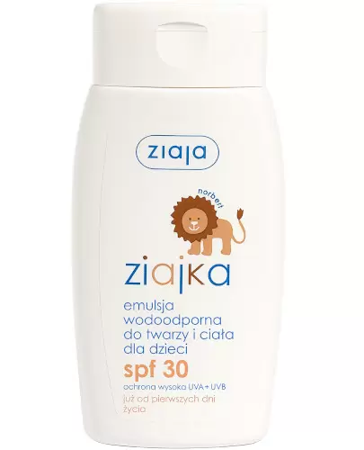 Ziaja Ziajka słoneczna emulsja dla dzieci SPF30 125 ml zdjęcie
