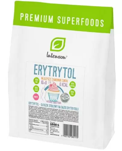 Intenson Erytrytol słodzik stołowy 1000 g zdjęcie