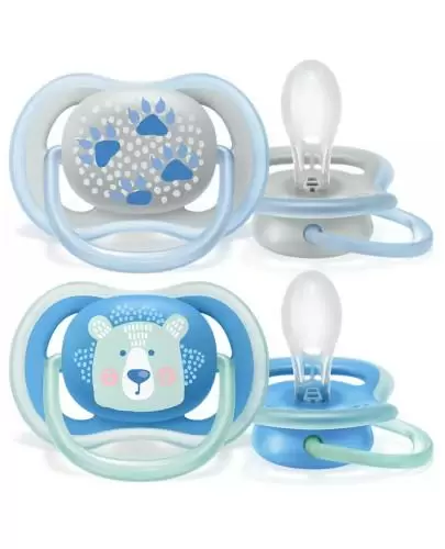 Avent Philips Ultra Air smoczek uspokajający 6-18m 2 sztuki [SCF085/03] zdjęcie