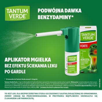 Tantum Verde Forte 3 mg/ml aerozol 15 ml