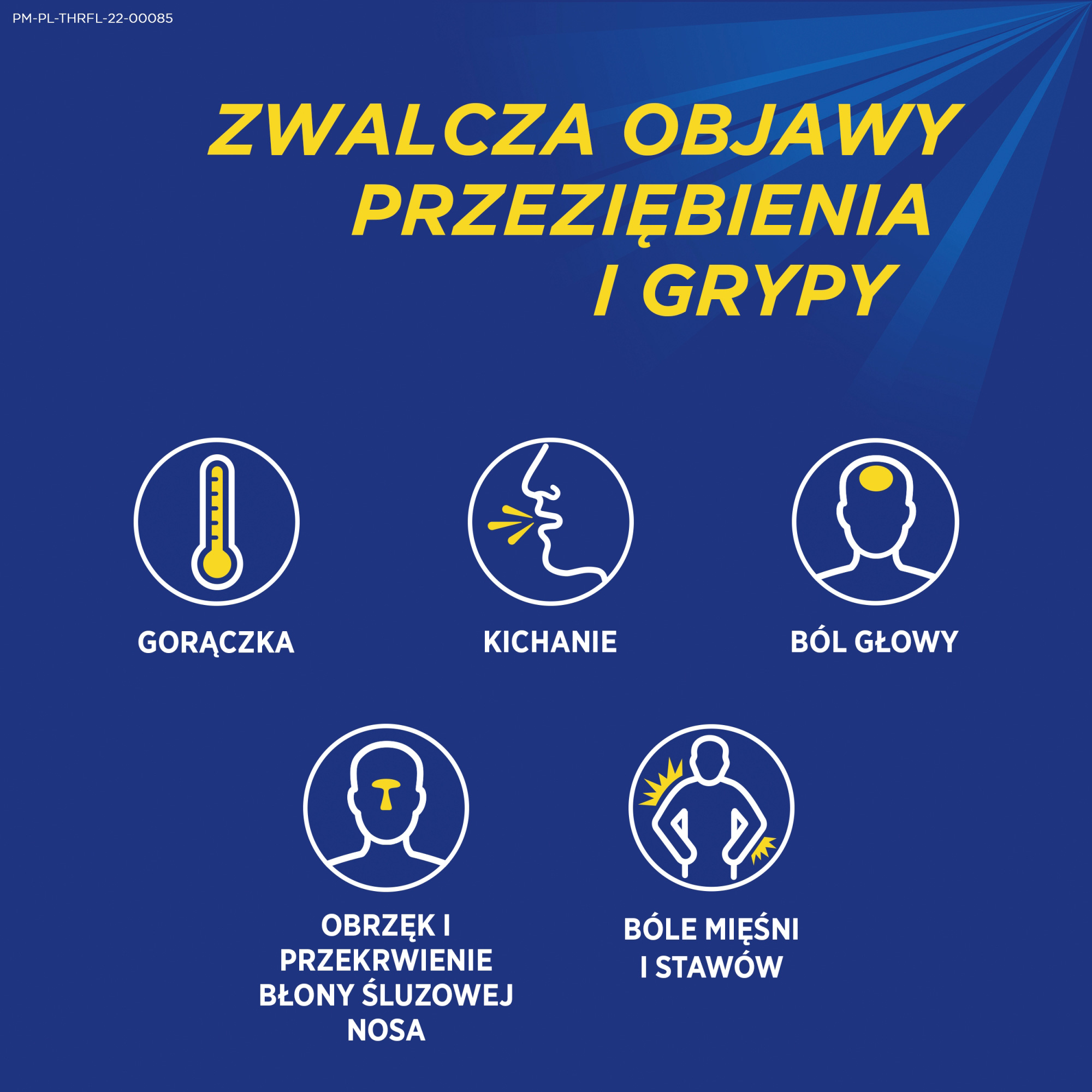 Theraflu Extra Grip saszetki na objawy grypy i przeziębienia 10 saszetek