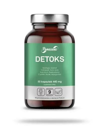 Panaseus detoks 50 kapsułek zdjęcie