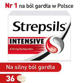 Strepsils Intensive 8,75 mg 36 tabletek do ssania