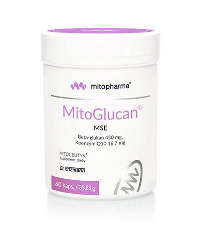 Mitopharma MitoGlucan MSE, 60 kaps., cena, opinie, właściwości  zdjęcie