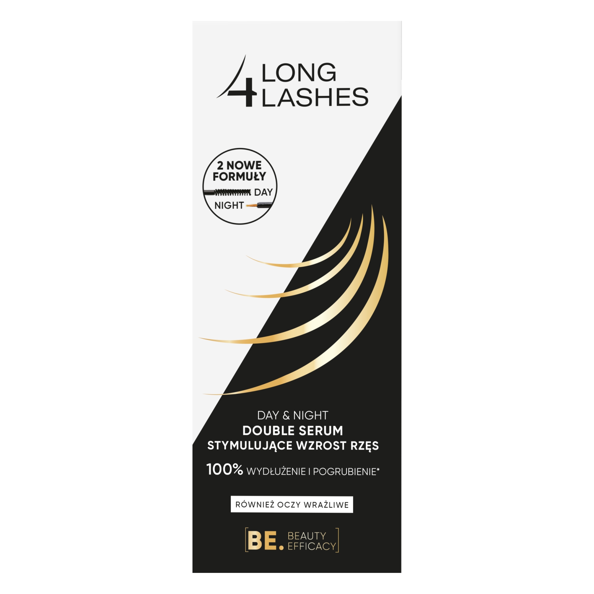 Long 4 Lashes Day&Night, double serum stymulujące wzrost rzęs, 2x3 ml zdjęcie