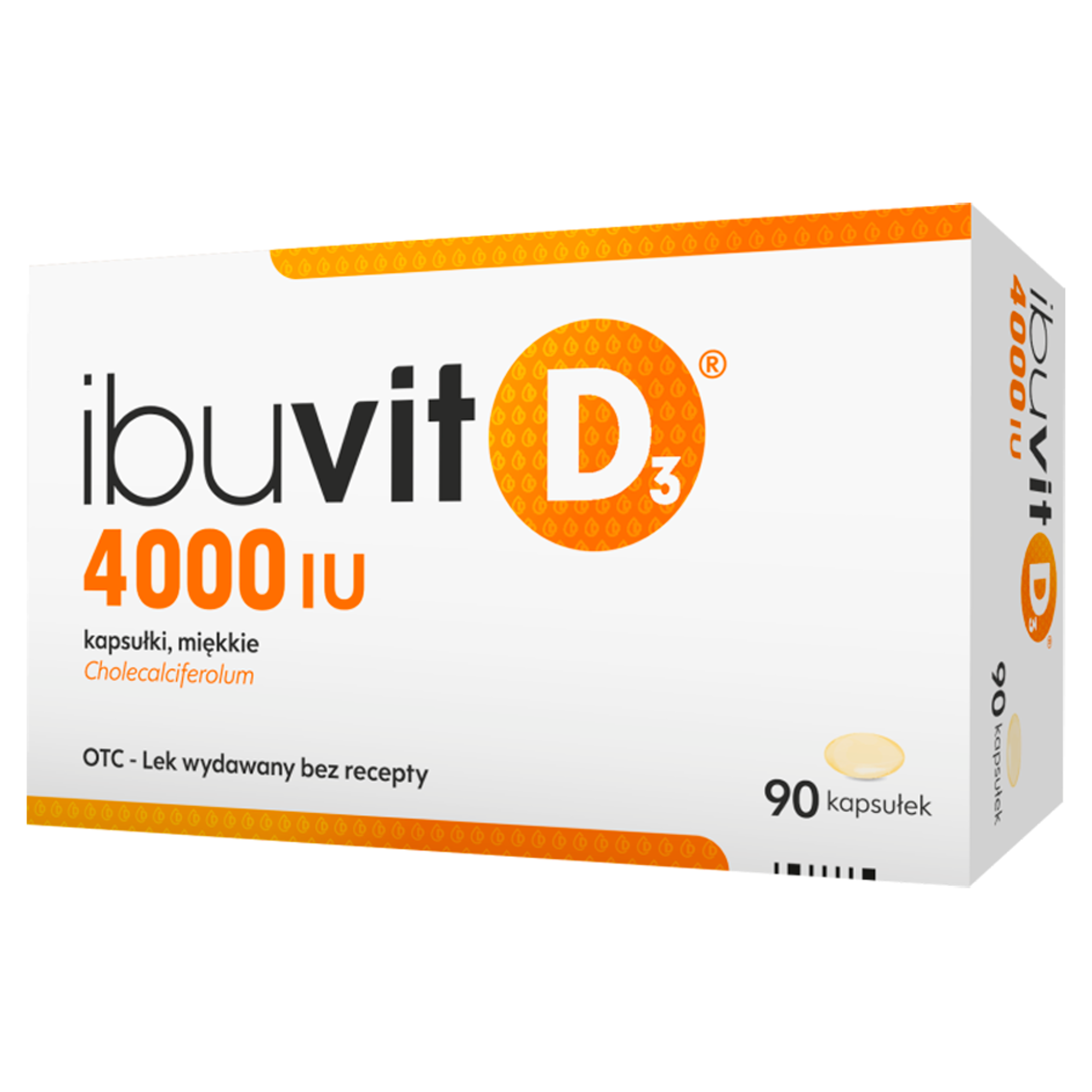 Ibuvit D3 4000 IU 90 kapsułek miękkich zdjęcie