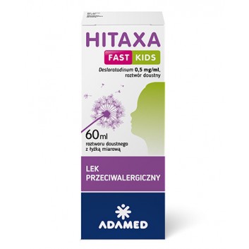 Hitaxa Fast Kids 0,5 mg/ml roztwór doustny 60 ml