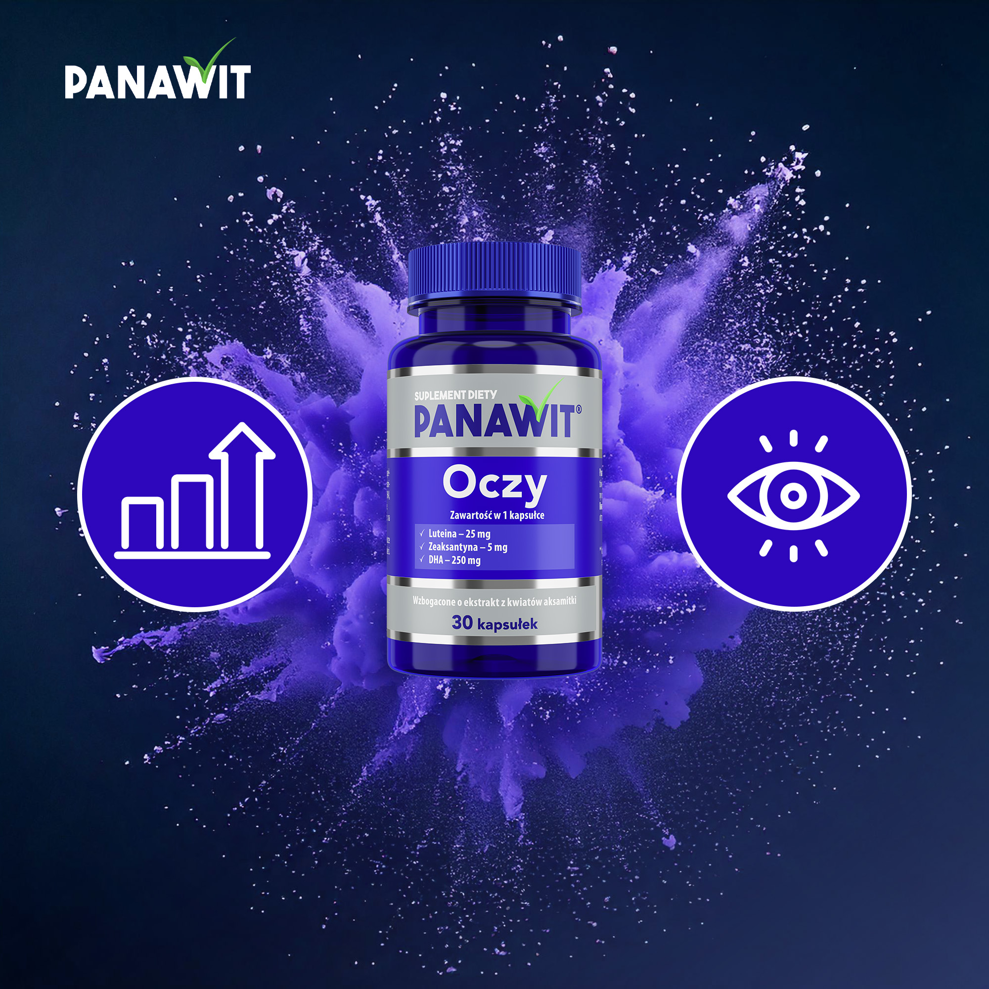 Panawit Oczy, 3 x 30 kapsułek