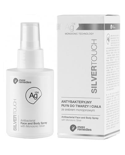 Invex Remedies Silver Touch Ag 124 Antybakteryjny płyn do twarzy i ciała ze srebrem monojonowym, 100 ml  zdjęcie