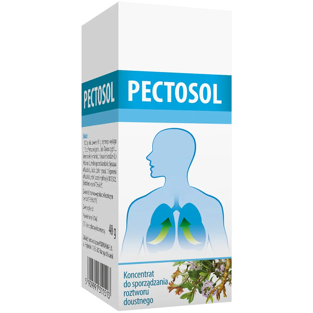 Pectosol, koncentrat do sporządzania roztworu doustnego, 40 g