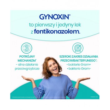 Gynoxin Optima 200 mg kapsułki dopochwowe 3 sztuki