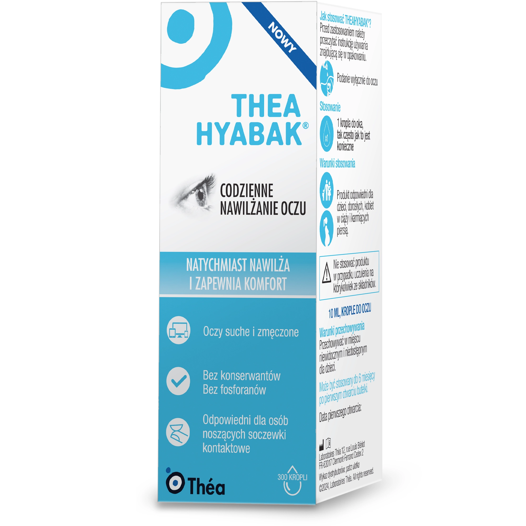 TheaHyabak, krople do oczu, 10 ml zdjęcie