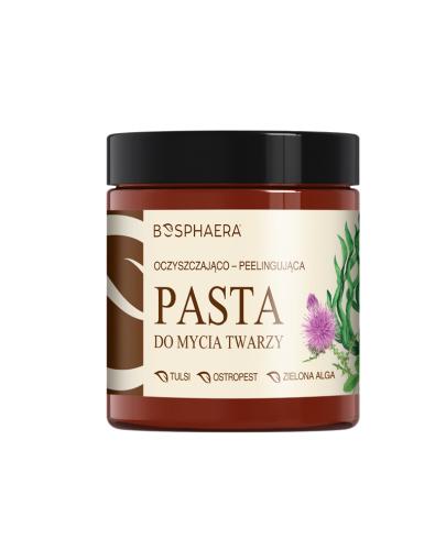 Bosphaera Oczyszczająco - peelingująca pasta do mycia twarzy - 100 g - cena, opinie, właściwości  zdjęcie