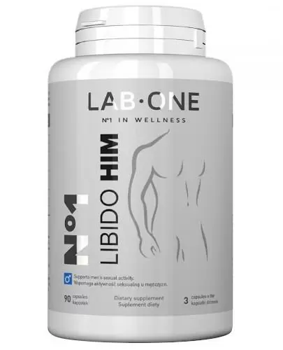 Lab One N1 Libido Him 90 kapsułek zdjęcie