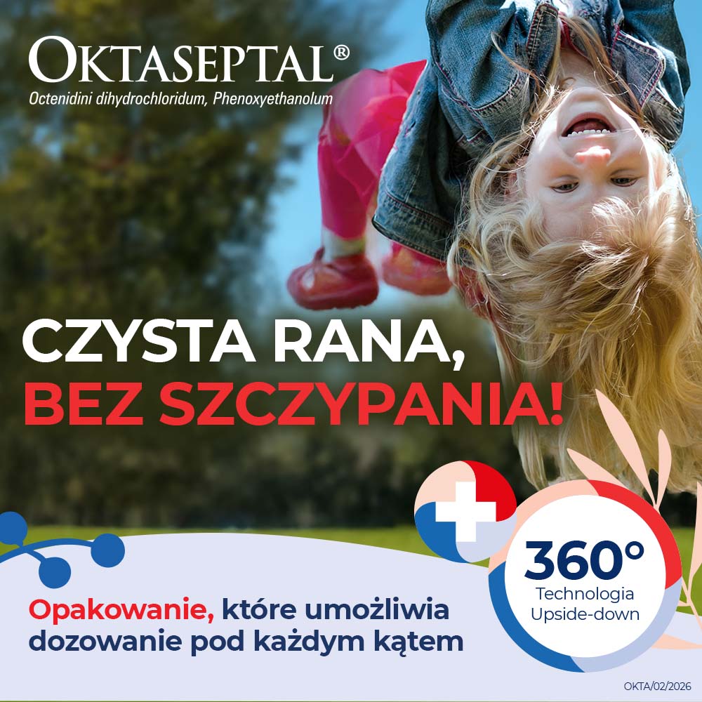 Oktaseptal aerozol na skórę roztwór, 60 ml