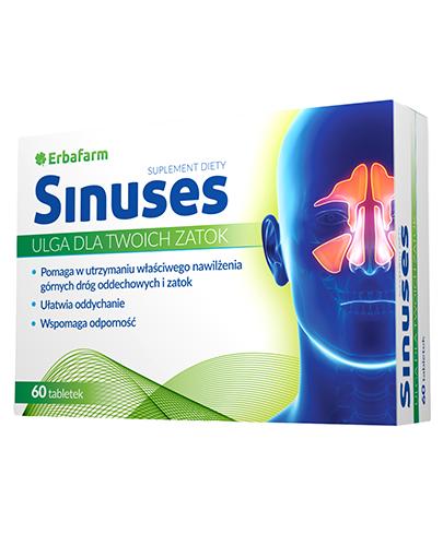 Erbafarm, Sinuses, kapsułki 60 sztuk. zdjęcie
