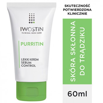 Iwostin Purritin lekki krem sebum control 60 ml