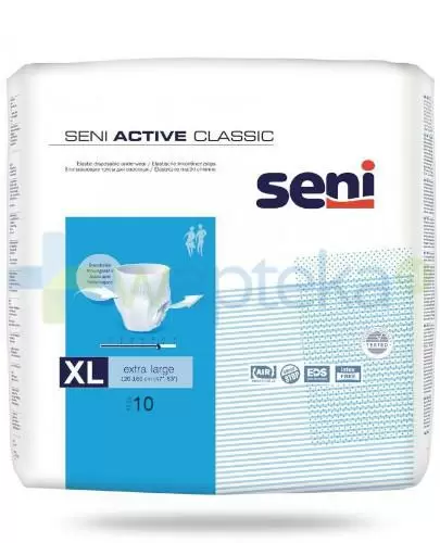 Seni Active Classic majtki chłonne XL 10 sztuk zdjęcie