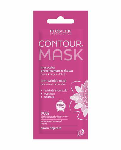 FLOSLEK CONTOUR Maseczka przeciwzmarszczkowa twarz, szyja, dekolt, 6 ml zdjęcie