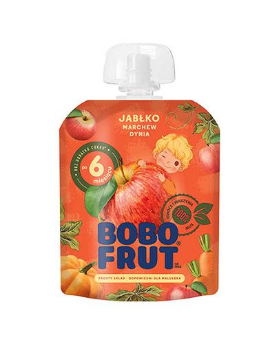 Bobo Frut jabłko marchewka dynia dla niemowląt po 6. miesiącu, 90 g